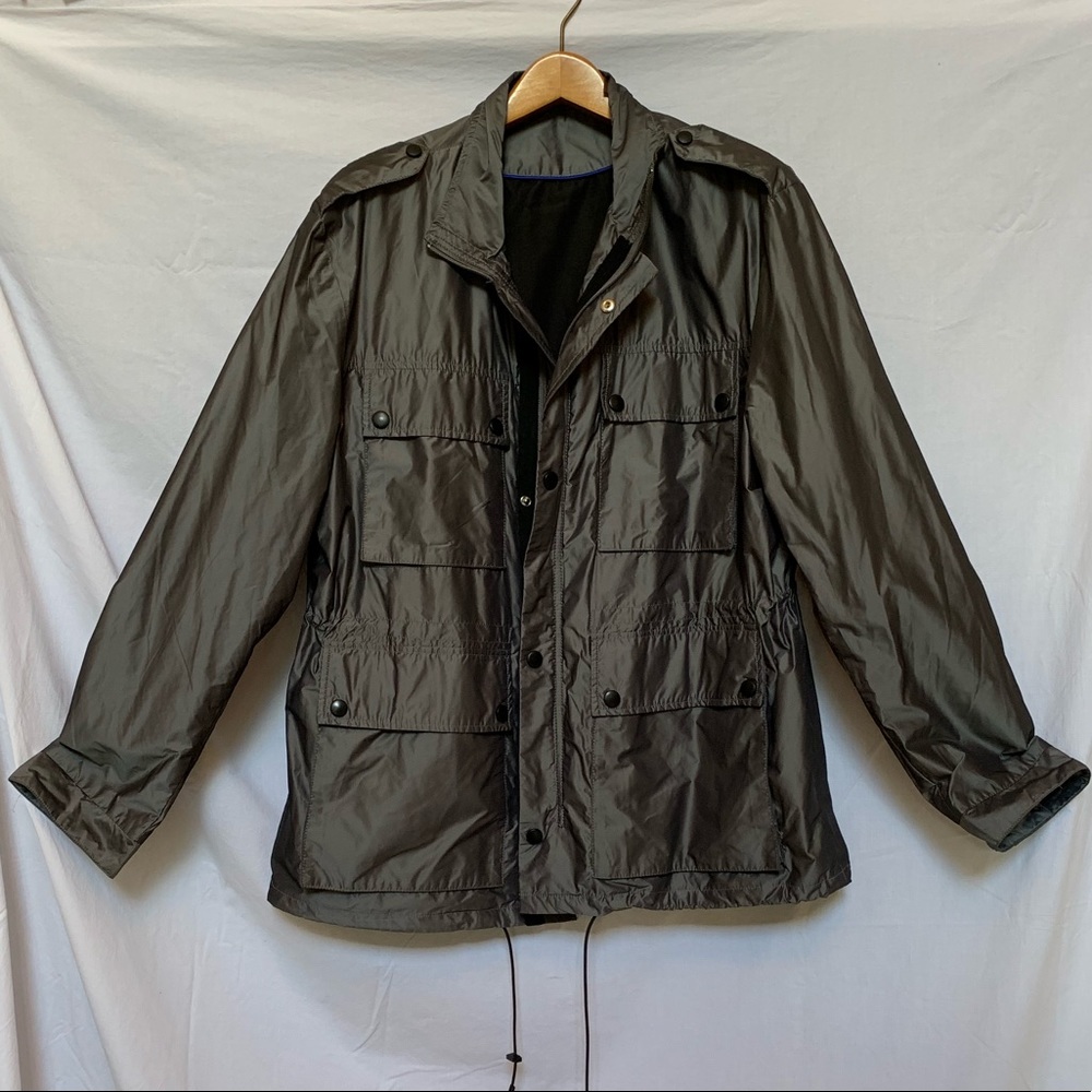 Perry Ellis Metallic Light Weight Zip Jacket XL